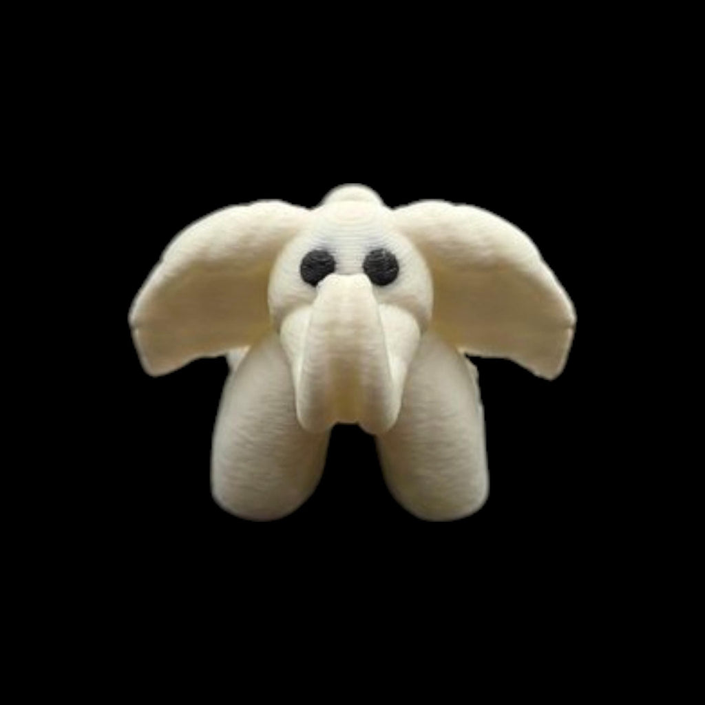 White Elephant Towel Animal Keychain Souvenir Travel Accessory Vacation Carnival Cruise Line - JM Designs