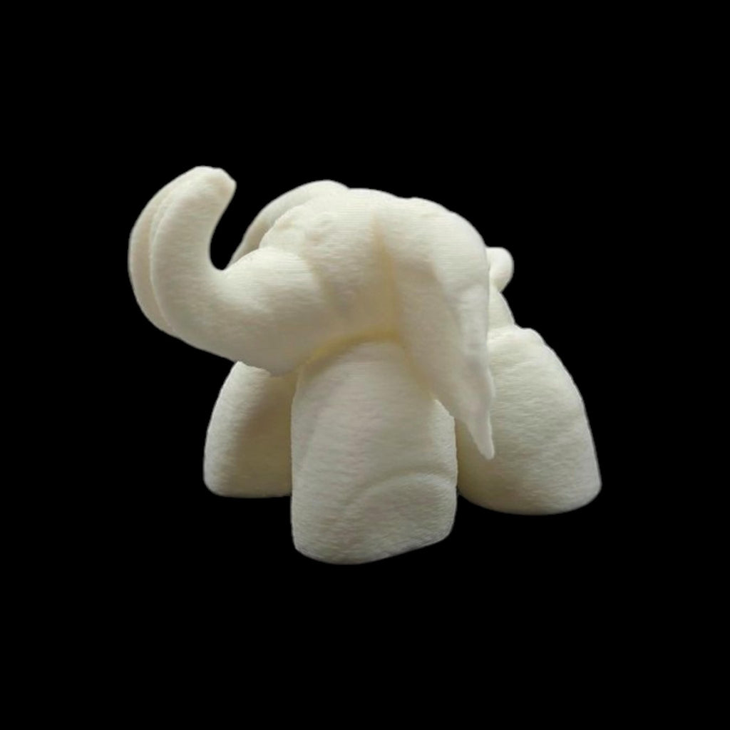 White Elephant Towel Animal Keychain Souvenir Travel Accessory Vacation Carnival Cruise Line - JM Designs