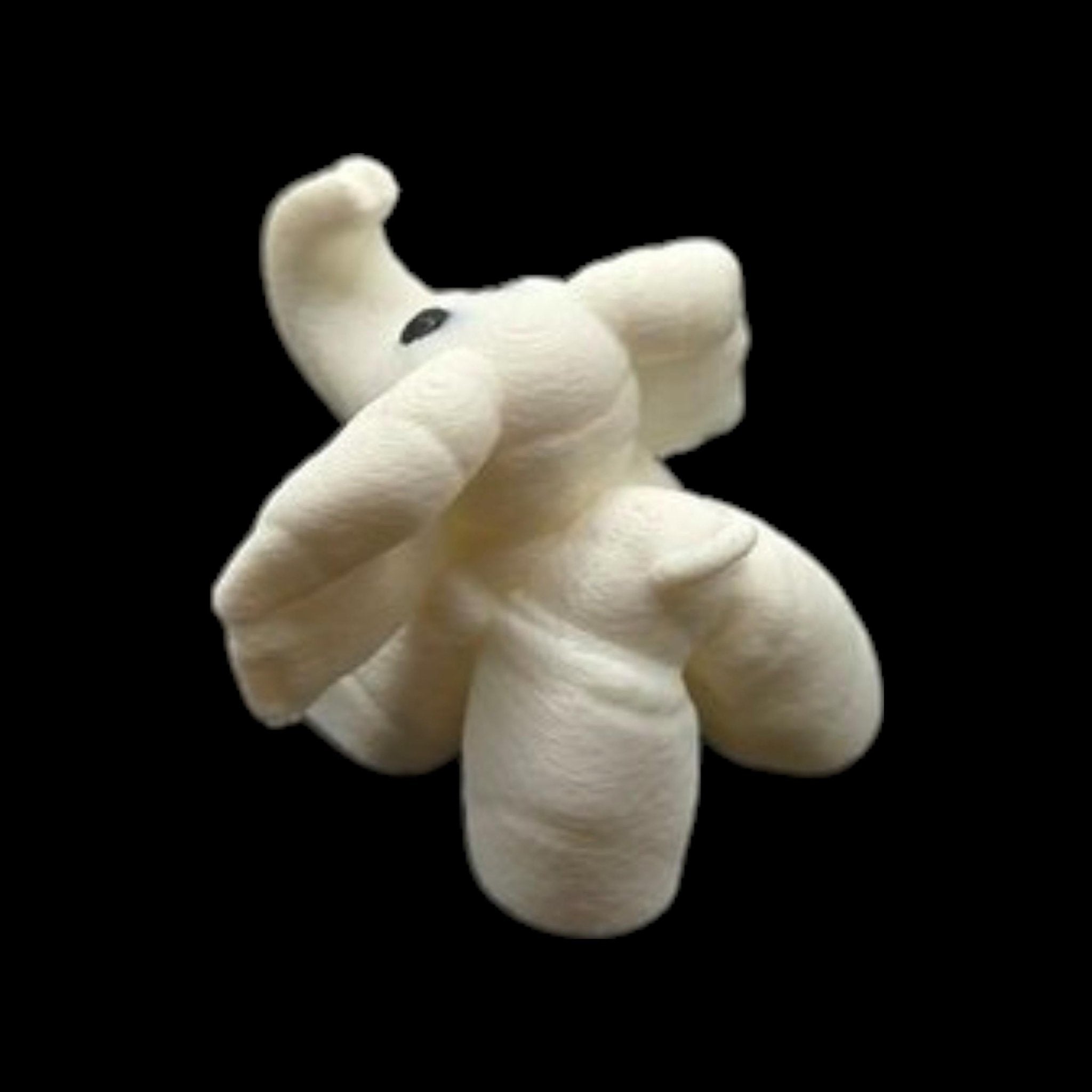 White Elephant Towel Animal Keychain Souvenir Travel Accessory Vacation Carnival Cruise Line - JM Designs