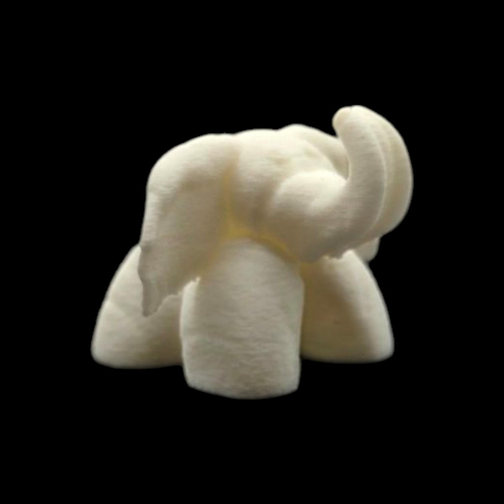White Elephant Towel Animal Keychain Souvenir Travel Accessory Vacation Carnival Cruise Line - JM Designs