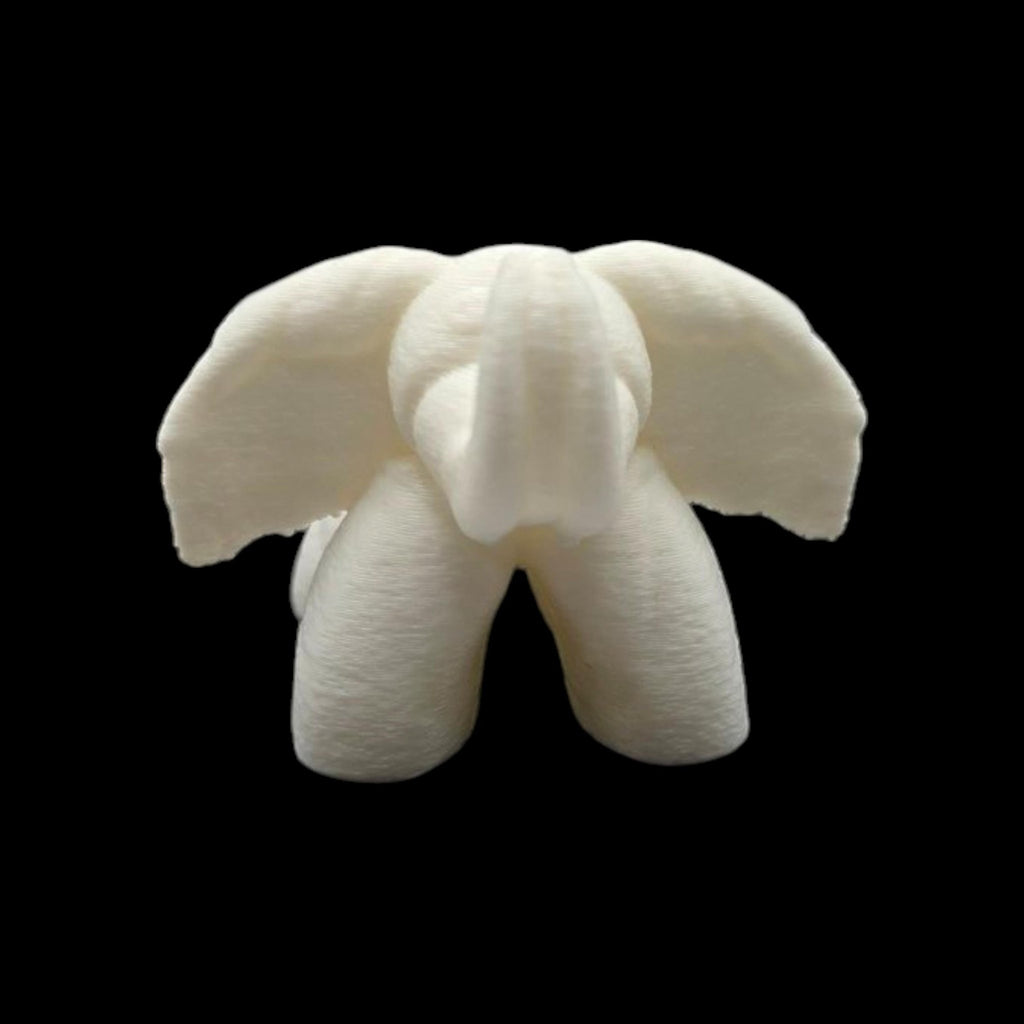 White Elephant Towel Animal Keychain Souvenir Travel Accessory Vacation Carnival Cruise Line - JM Designs