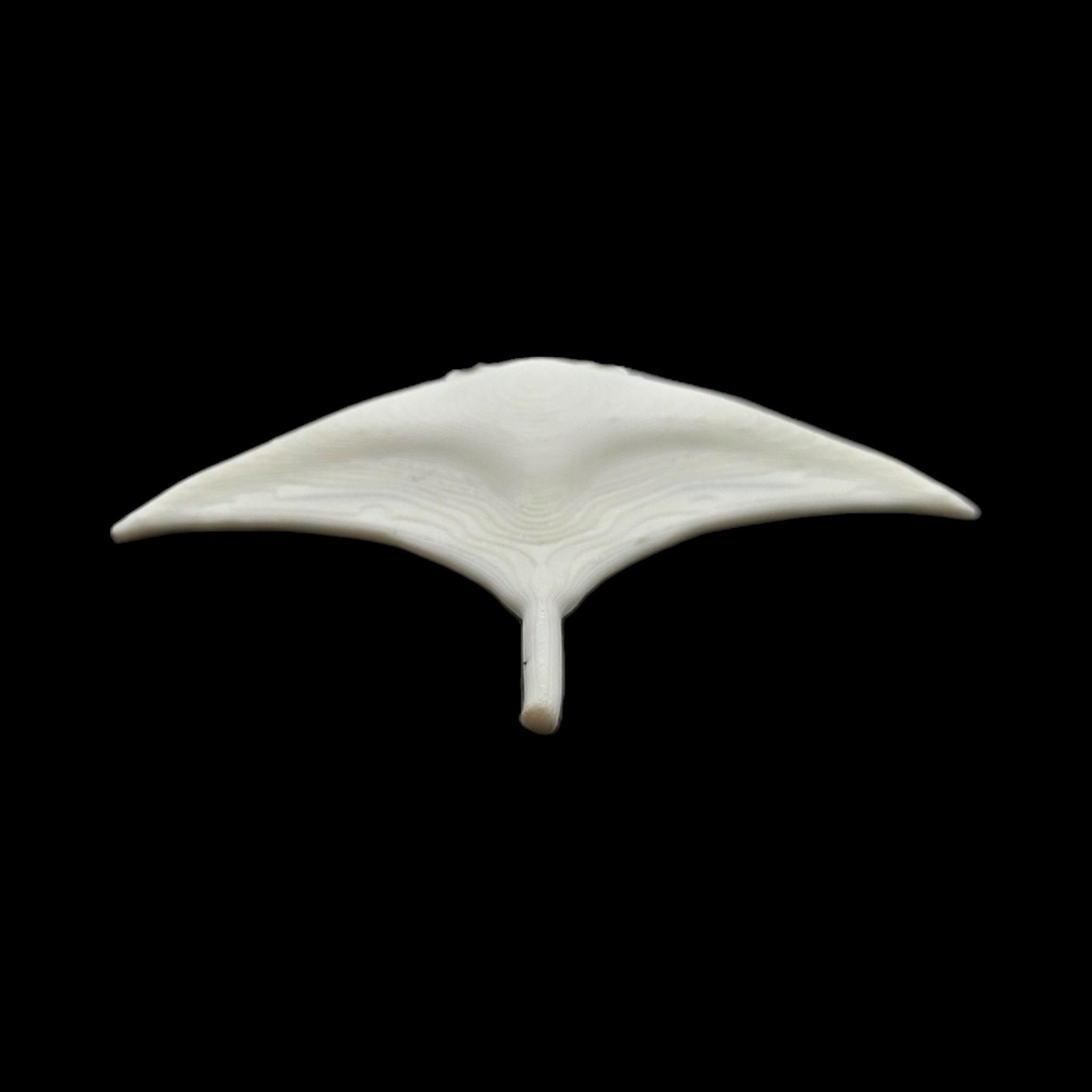 White Manta Ray Towel Animal Keychain Cruise Souvenir Ocean Theme Beach Accessory Sea Decoration - JM Designs