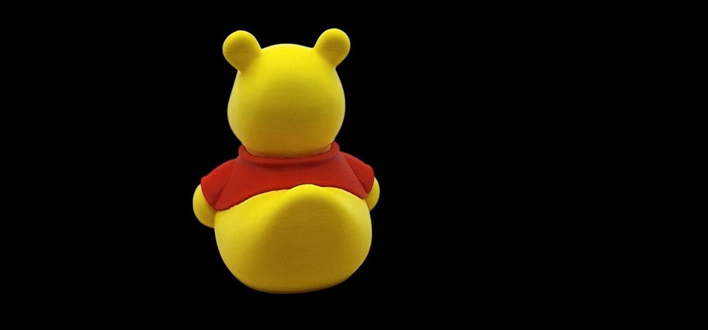 Winnie Pooh Duck Desk Ornament, 3D Printed Figure for Office Decor - JM Designs
