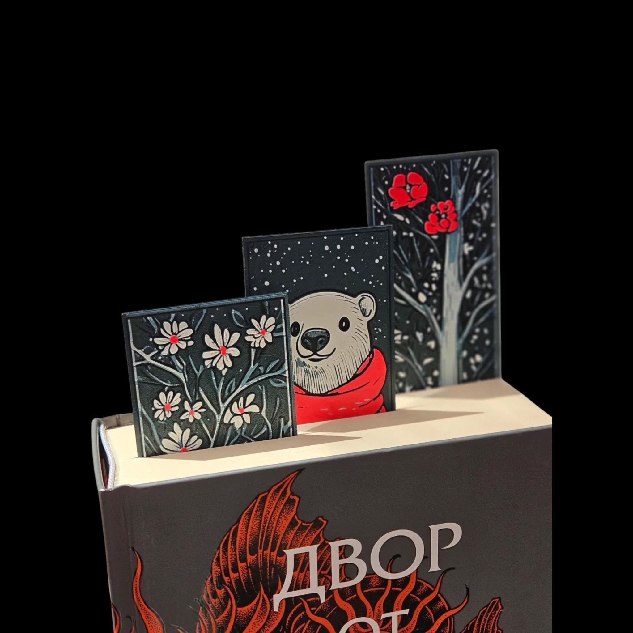 Winter Bookmark Set - JM Designs