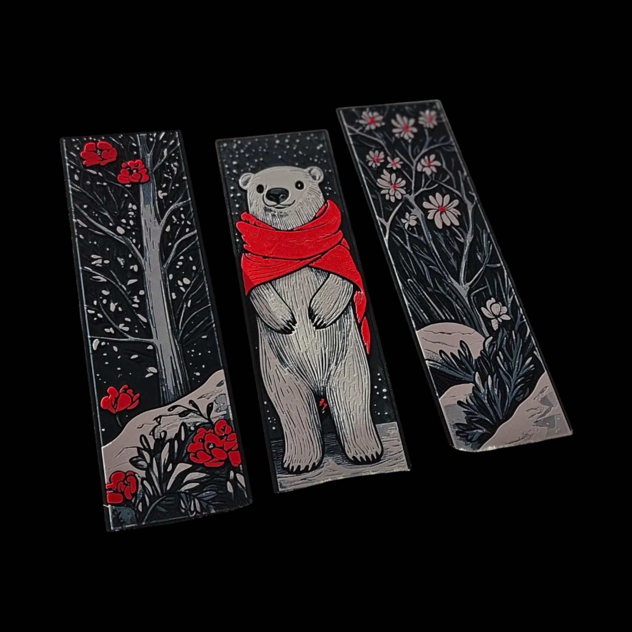 Winter Bookmark Set - JM Designs