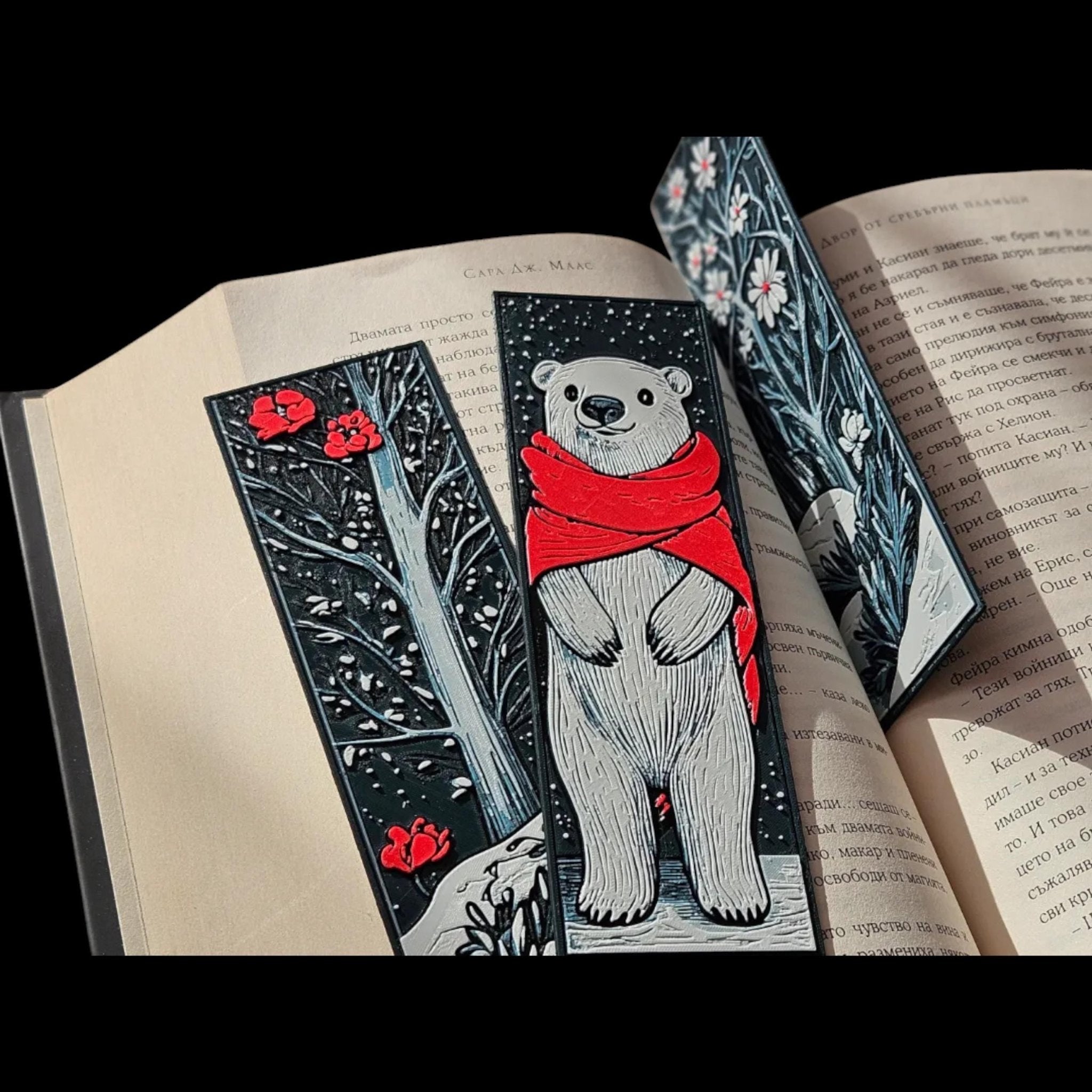 Winter Bookmark Set - JM Designs
