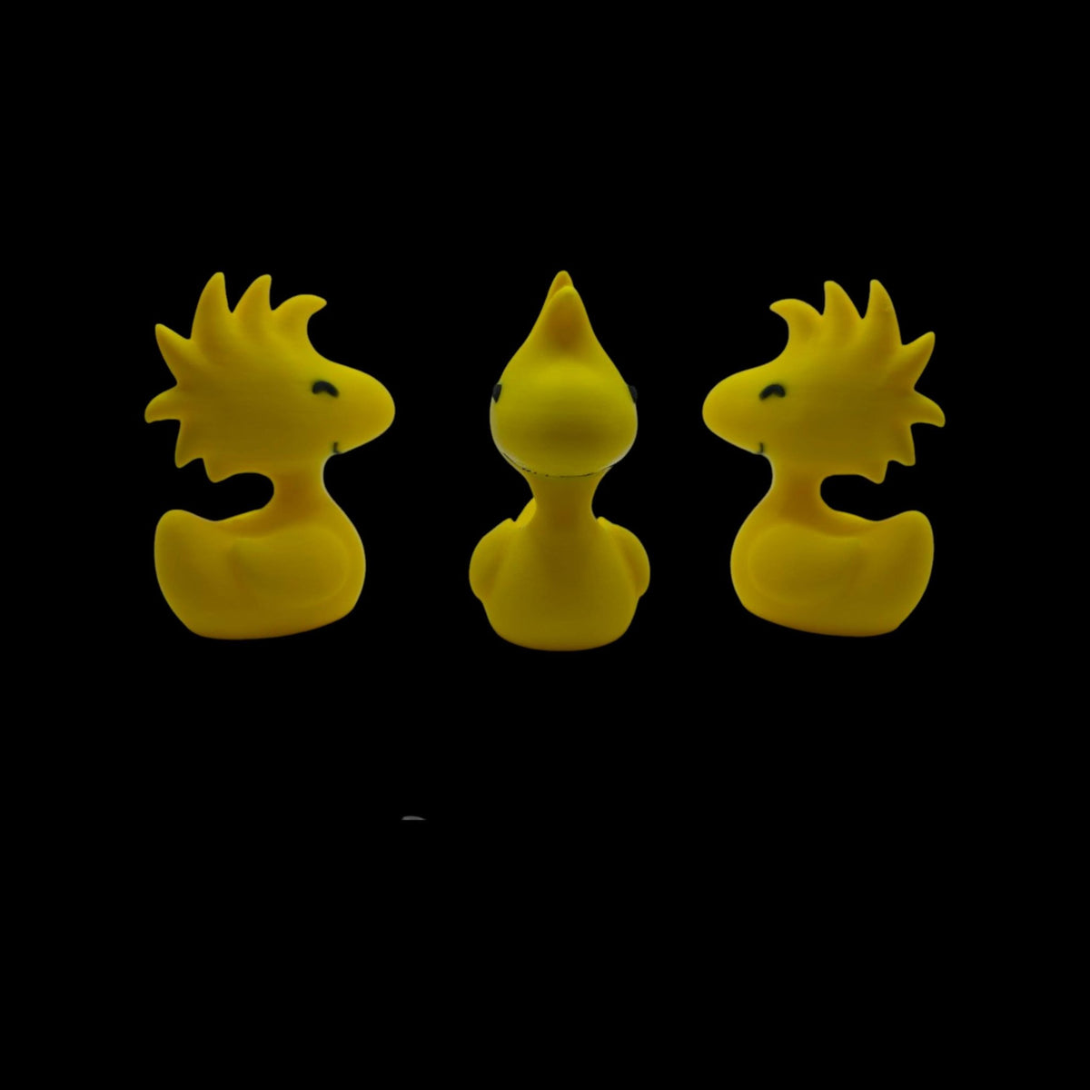 Woodstock Peanuts Duck Figurine, Yellow Bird Statue for Desk Decoration - JM Designs