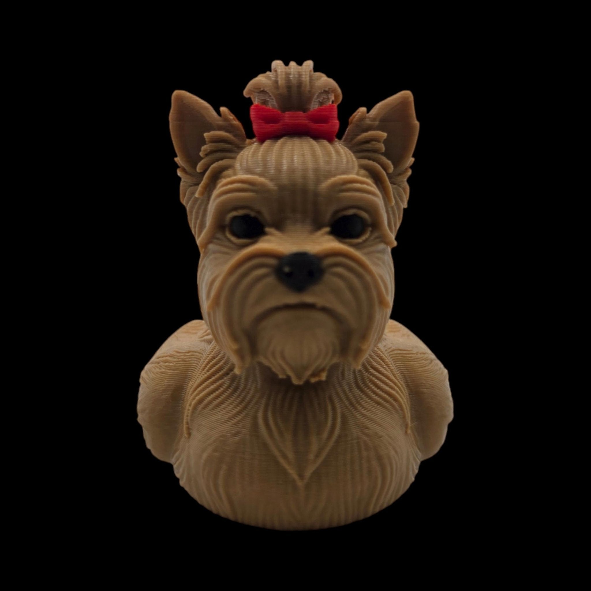 Yorkie Dog Male & Female Figurine Desk - JM Designs